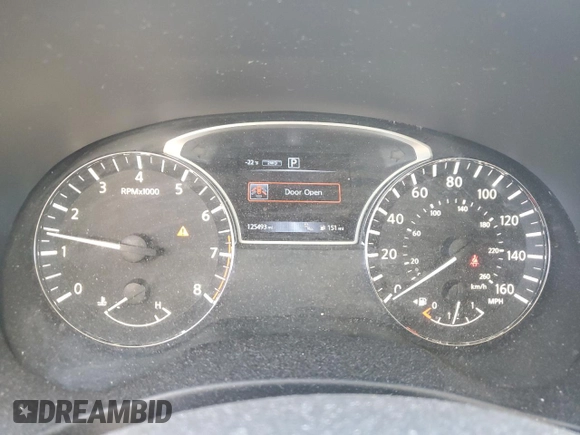 2016 Nissan Pathfinder Platinum with VIN 5N1AR2MM5GC620124, listed as a Copart auction lot 56744205 with 125,493 mi miles and Salvage title. Bid and sale history available at DreamBid. Image 9.
