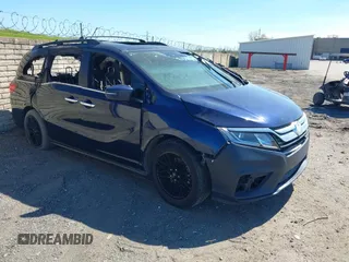 2018 Honda Odyssey EX-L z VIN 5FNRL6H79JB041040, wystawiony jako IAAI lot #41883128 z przebiegiem Nie podano mil oraz . Historia ofert i sprzedaży dostępna na DreamBid. Obrazek 1.