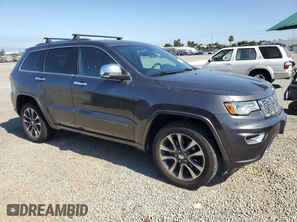 2017 Jeep Grand Cherokee Overland with VIN 1C4RJFCG3HC772695, listed as a Copart auction lot 64071635 with 90,710 mi miles and Clean title. Bid and sale history available at DreamBid. Image 4.