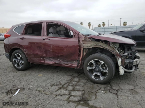 2019 Honda CR-V Touring with VIN 7FARW1H9XKE014219, listed as a Copart auction lot 50588485 with 70,566 mi miles and Salvage Title. Bid and sale history available at carsss.com. Image 4.