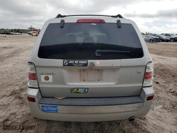 2008 Mercury Mariner with VIN 4M2CU81158KJ14075, listed as a Copart auction lot 42709825 with 175,593 mi miles and Non Repairable. Bid and sale history available at carsss.com. Image 6.