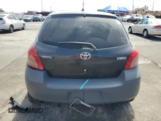 2007 Toyota Yaris with VIN JTDJT923475036181, listed as a Copart auction lot 50950065 with 134,440 mi miles and Salvage Title. Bid and sale history available at carsss.com. Image 6.