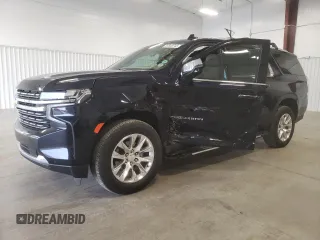 2021 Chevrolet Suburban Premier с VIN 1GNSCFKD2MR318276, выставлен на аукционе Copart как лот 37848743 с пробегом 33 165 миль миль и Списание • Salvage title. История ставок и продаж доступна на DreamBid. Изображение 1.