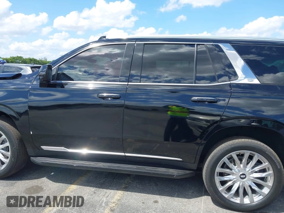 2023 Cadillac Escalade 4WD Premium Luxury with VIN 1GYS4BKL4PR236070, listed as a IAAI auction lot 41905971 with 40,382 mi miles and . Bid and sale history available at DreamBid. Image 15.