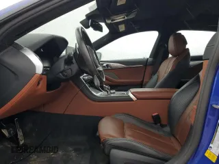 2023 BMW 8 Series 840i with VIN WBAGV2C01PCK32930, listed as a Copart auction lot 82891334 with 0 mi miles and Salvage Title. Bid and sale history available at carsss.com. Image 7.