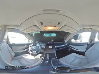 2015 Lexus IS 250 with VIN JTHBF1D23F5044819, listed as a Copart auction lot 61185585 with 183,836 mi miles and Salvage title. Bid and sale history available at DreamBid. Image 15.