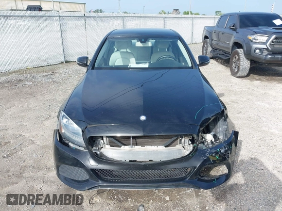 2017 Mercedes-Benz C 300 with VIN 55SWF4JB8HU218764, listed as a IAAI auction lot 42431155 with 83,673 mi miles and . Bid and sale history available at DreamBid. Image 13.