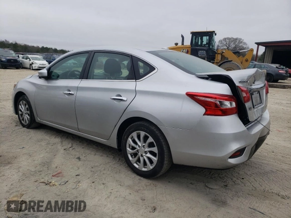 2019 Nissan Sentra S with VIN 3N1AB7AP2KY449002, listed as a Copart auction lot 48958505 with 102,181 mi miles and Salvage Title. Bid and sale history available at DreamBid. Image 2.
