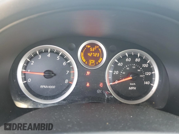 2012 Nissan Sentra SR with VIN 3N1AB6AP3CL622096, listed as a Copart auction lot 57692185 with 42,723 mi miles and Salvage title. Bid and sale history available at DreamBid. Image 9.