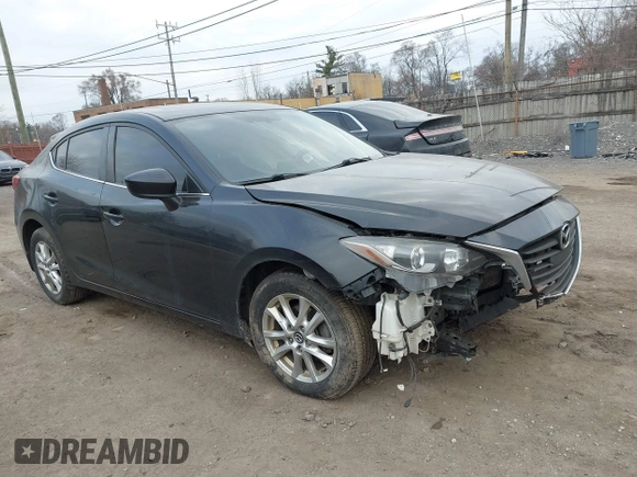 2016 Mazda 3 i Touring with VIN 3MZBM1V75GM311503, listed as a IAAI auction lot 41882706 with 131,123 mi miles and . Bid and sale history available at carsss.com. Image 1.