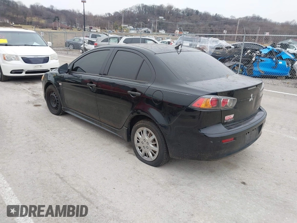 2010 Mitsubishi Lancer DE with VIN JA32U1FU2AU001270, listed as a IAAI auction lot 41567410 with 206,321 mi miles. Bid and sale history available at carsss.com. Image 3.