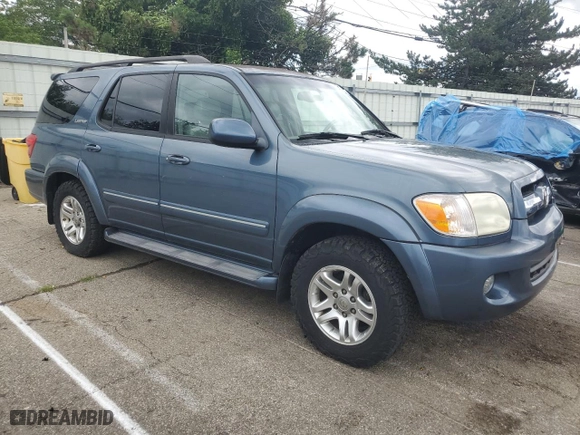 2006 Toyota Sequoia Limited with VIN 5TDBT48A76S258557, listed as a Copart auction lot 60426044 with 146,584 mi miles and Salvage Title. Bid and sale history available at carsss.com. Image 4.