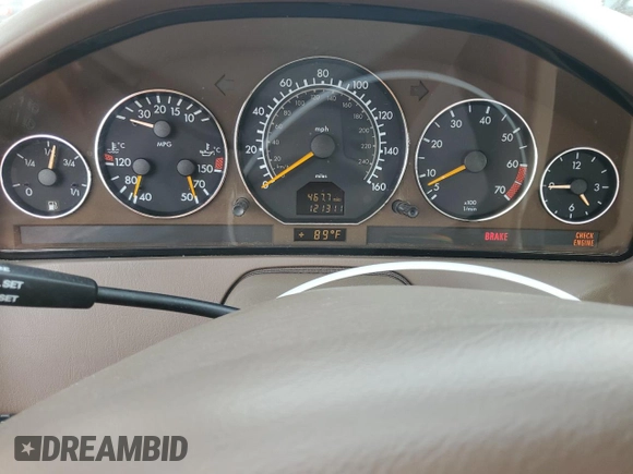 1999 Mercedes-Benz SL-Class with VIN WDBFA68F9XF186324, listed as a Copart auction lot 78376164 with 121,311 mi miles and Salvage Title. Bid and sale history available at carsss.com. Image 9.