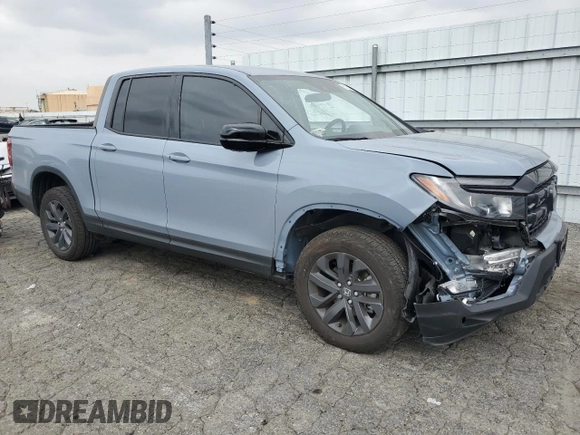 2025 Honda Ridgeline Sport z VIN 5FPYK3F12SB012144, wystawiony jako Copart lot #51018195 z przebiegiem 4 871 mil mil oraz Szkoda całkowita • Salvage title. Historia ofert i sprzedaży dostępna na DreamBid. Obrazek 4.
