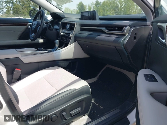 2017 Lexus RX with VIN 2T2BZMCA7HC118019, listed as a IAAI auction lot 42128499 with 100,448 mi miles. Bid and sale history available at carsss.com. Image 5.