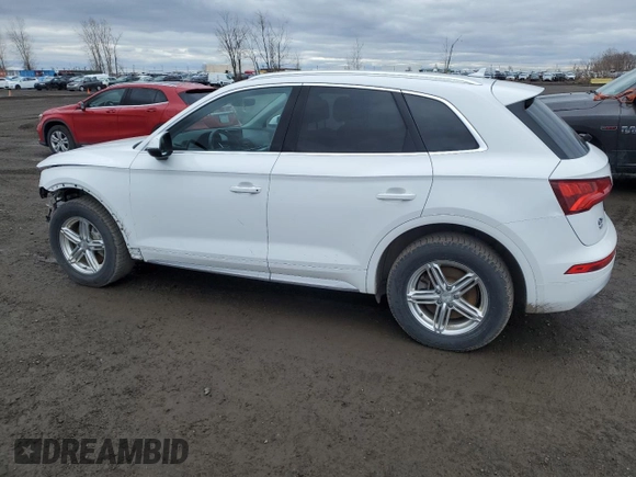 2020 Audi Q5 Premium with VIN WA1ANAFY4L2043820, listed as a Copart auction lot 52306765 with 102,821 mi miles and Salvage title. Bid and sale history available at DreamBid. Image 2.