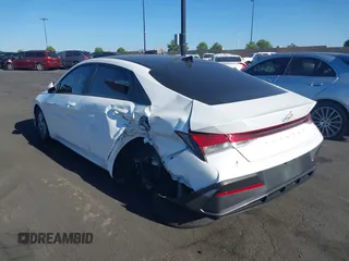 2024 Hyundai Elantra SE with VIN KMHLL4DG8RU816118, listed as a IAAI auction lot 42503570 with 18,730 mi miles and . Bid and sale history available at DreamBid. Image 14.