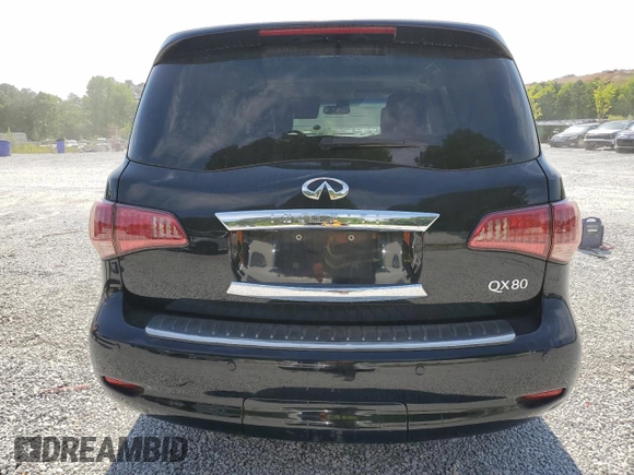 2014 Infiniti QX80 with VIN JN8AZ2NF8E9555689, listed as a Copart auction lot 53536325 with 191,185 mi miles and Clean Title. Bid and sale history available at DreamBid. Image 6.