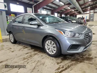 2018 Hyundai Accent SEL with VIN 3KPC24A31JE005806, listed as a Copart auction lot 40183554 with 96,002 mi miles. Bid and sale history available at carsss.com. Image 4.