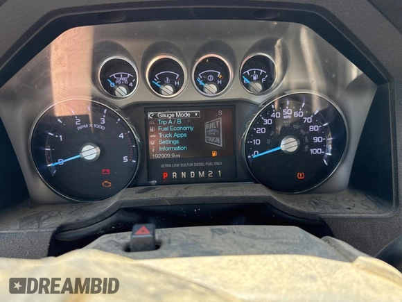 2012 Ford F-250 XL with VIN 1FT7W2BT6CEB15032, listed as a Copart auction lot 56218815 with 192,909 mi miles and Clean Title. Bid and sale history available at DreamBid. Image 8.