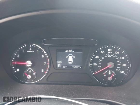 2019 Kia Sorento LX with VIN 5XYPG4A34KG579484, listed as a IAAI auction lot 40971250 with 142,327 mi miles. Bid and sale history available at carsss.com. Image 7.