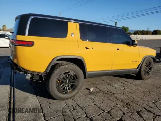 2023 Rivian R1S Launch Edition with VIN 7PDSGABL3PN007354, listed as a Copart auction lot 87954795 with 13,158 mi miles and Salvage Title. Bid and sale history available at carsss.com. Image 3.