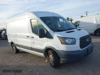2018 Ford Transit Van with VIN 1FTBW2CG8JKB14734, listed as a IAAI auction lot 41320272 with NaN miles. Bid and sale history available at carsss.com. Image 1.