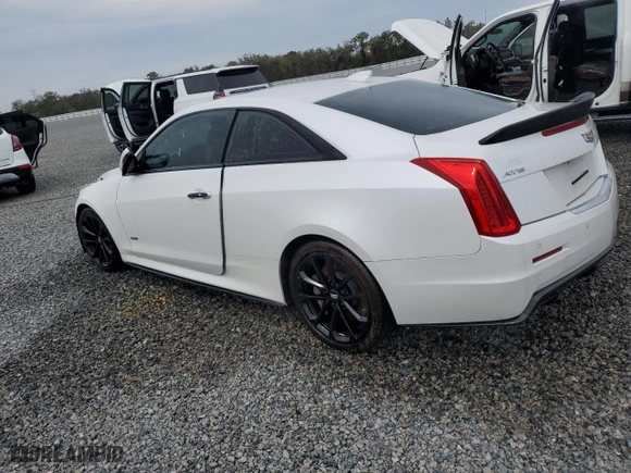2016 Cadillac ATS-V Coupe with VIN 1G6AN1RYXG0117702, listed as a Copart auction lot 85613044 with NaN miles and Salvage Title. Bid and sale history available at carsss.com. Image 2.