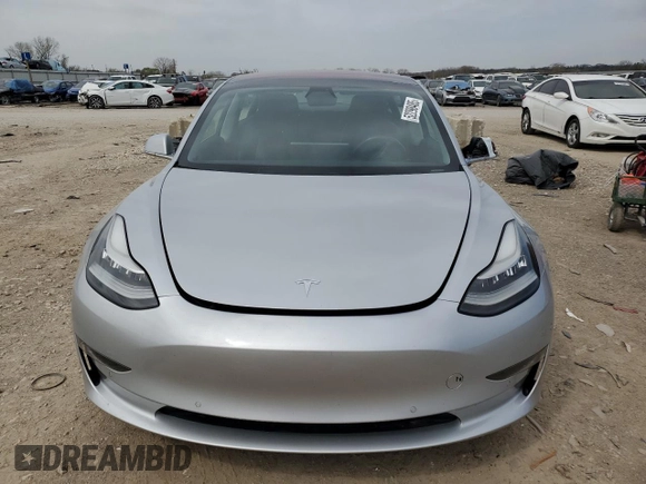 2018 Tesla Model 3 Long Range Battery with VIN 5YJ3E1EB5JF087606, listed as a Copart auction lot 52298485 with 73,242 mi miles and Salvage Title. Bid and sale history available at DreamBid. Image 5.