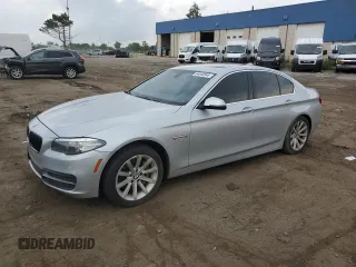 2014 BMW 5 Series 535i xDrive z VIN WBA5B3C56ED539468, wystawiony jako Copart lot #64840945 z przebiegiem 101 542 mil mil oraz Czysty tytuł • Clean title. Historia ofert i sprzedaży dostępna na DreamBid. Obrazek 1.