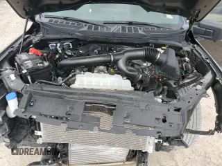 2024 Ford F-150 XLT with VIN 1FTFW3L85RFA04020, listed as a Copart auction lot 55082065 with 8,641 mi miles and Salvage Title. Bid and sale history available at carsss.com. Image 11.