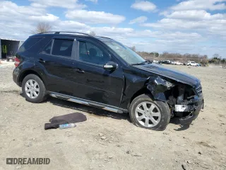 2007 Mercedes-Benz M-Class 3.5L with VIN 4JGBB86E17A212751, listed as a Copart auction lot 50695915 with 153,752 mi miles and Salvage Title. Bid and sale history available at carsss.com. Image 4.