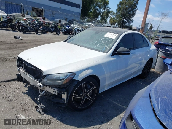 2017 Mercedes-Benz C 300 with VIN 55SWF4KB0HU213945, listed as a IAAI auction lot 42441143 with 100,274 mi miles and . Bid and sale history available at DreamBid. Image 18.