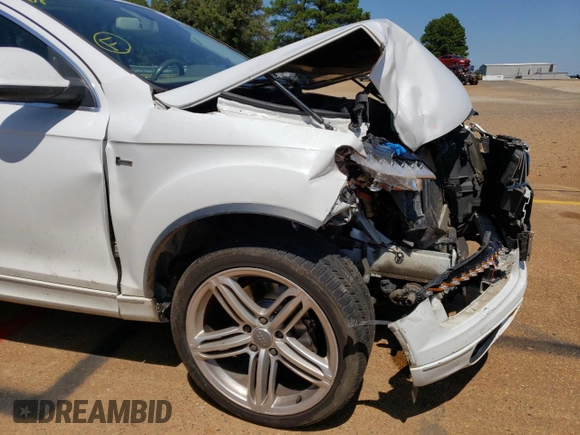 2015 Audi Q7 3.0T Premium Plus with VIN WA1LGAFE6FD031671, listed as a Copart auction lot 58866712 with 109,535 mi miles. Bid and sale history available at carsss.com. Image 9.