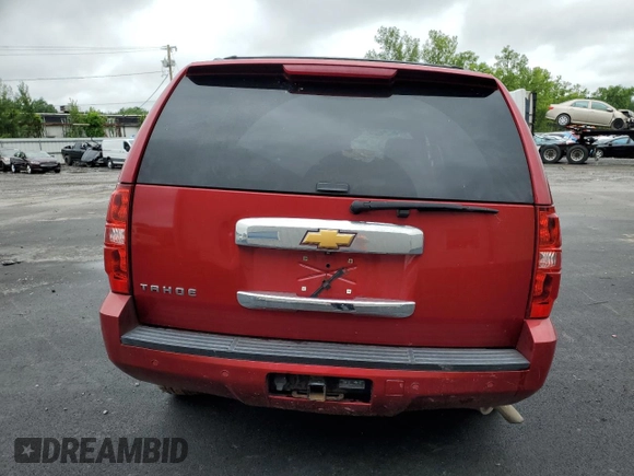 2013 Chevrolet Tahoe LS with VIN 1GNSCAE01DR367562, listed as a Copart auction lot 60678795 with Not provided miles and Salvage title. Bid and sale history available at DreamBid. Image 6.
