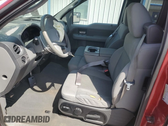 2007 Ford F-150 XLT with VIN 1FTPX14507NA69290, listed as a Copart auction lot 53051405 with Not provided miles and Salvage title. Bid and sale history available at DreamBid. Image 7.