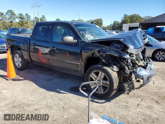 2007 Chevrolet Silverado 1500 LT w/1LT with VIN 3GCEC13J87G501005, listed as a Copart auction lot 84717284 with Not Provided miles and Salvage Title. Bid and sale history available at carsss.com. Image 4.