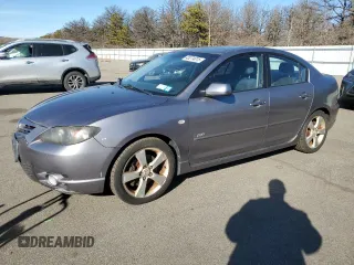 2005 Mazda 3 s with VIN JM1BK323351343009, listed as a Copart auction lot 45274015 with 124,019 mi miles and Clean Title. Bid and sale history available at carsss.com. Image 1.