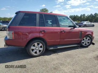 2004 Land Rover Range Rover HSE with VIN SALME114X4A166075, listed as a Copart auction lot 55575605 with 139,073 mi miles and Clean title. Bid and sale history available at DreamBid. Image 3.