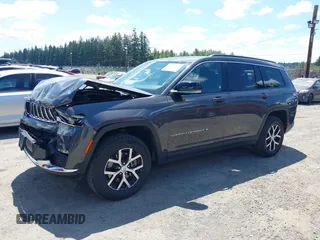 2024 Jeep Grand Cherokee Limited with VIN 1C4RJKBG4R8605017, listed as a IAAI auction lot 42660428 with 24,391 mi miles and . Bid and sale history available at DreamBid. Image 22.