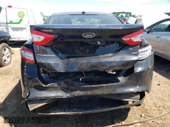 2016 Ford Fusion SE with VIN 3FA6P0H77GR255798, listed as a Copart auction lot 53246424 with 87,907 mi miles and Salvage Title. Bid and sale history available at carsss.com. Image 6.