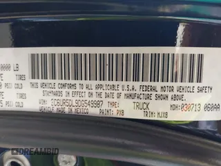 2013 Ram 2500 Big Horn z VIN 3C6UR5DL9DG549987, wystawiony jako IAAI lot #41910701 z przebiegiem 217 477 mil mil oraz . Historia ofert i sprzedaży dostępna na DreamBid. Obrazek 9.