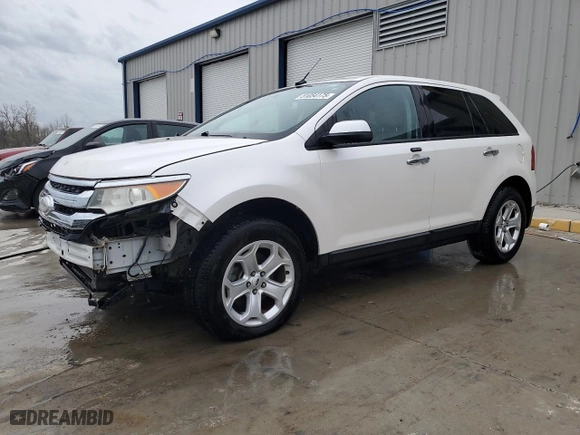 2011 Ford Edge SEL with VIN 2FMDK3JC2BBB53725, listed as a Copart auction lot 51054175 with 117,145 mi miles and Salvage Title. Bid and sale history available at carsss.com. Image 1.