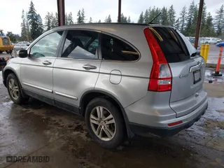 2010 Honda CR-V EX-L with VIN JHLRE4H77AC013459, listed as a IAAI auction lot 41589640 with 102,985 mi miles. Bid and sale history available at carsss.com. Image 3.