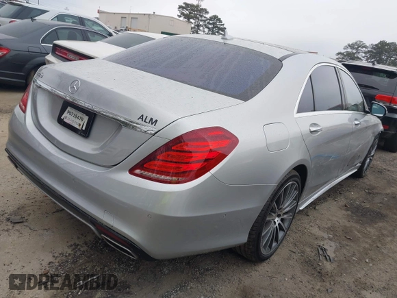 2017 Mercedes-Benz S 550 with VIN WDDUG8CB1HA315801, listed as a IAAI auction lot 41910121 with 46,439 mi miles and . Bid and sale history available at carsss.com. Image 4.
