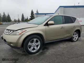 2005 Nissan Murano SE with VIN JN8AZ08T35W327638, listed as a Copart auction lot 50277855 with 238,217 mi miles and Salvage Title. Bid and sale history available at carsss.com. Image 1.