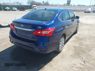 2016 Nissan Sentra S with VIN 3N1AB7AP1GY219667, listed as a IAAI auction lot 41735608 with 111,815 mi miles. Bid and sale history available at carsss.com. Image 4.