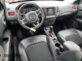 2021 Jeep Compass Trailhawk с VIN 3C4NJDDB7MT600738, выставлен на аукционе Copart как лот 50995715 с пробегом 72 157 миль миль и Списание • Salvage title. История ставок и продаж доступна на DreamBid. Изображение 8.