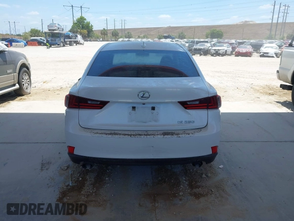 2015 Lexus IS 250 with VIN JTHBF1D26F5047715, listed as a IAAI auction lot 42123104 with 176,827 mi miles. Bid and sale history available at carsss.com. Image 16.