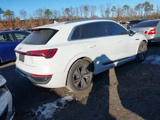 2024 Audi Q8 e-tron Premium Plus with VIN WA15AAGEXRB022996, listed as a IAAI auction lot 41206248 with 13,058 mi miles. Bid and sale history available at carsss.com. Image 4.